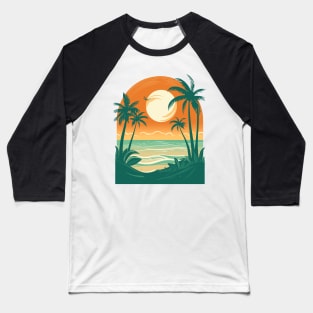 Endless Summer | Unisex Retro Surf & Beach Shirt Baseball T-Shirt